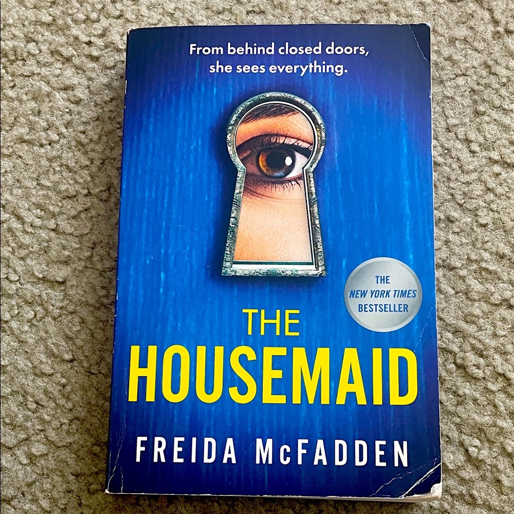 Gently used.
The Housemaid by Freida McFadden Book.
Suspenseful.